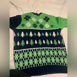 Seahawks Christmas sweater